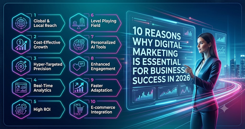 10 Reasons Why Digital Marketing Is Essential for Business Success in 2026